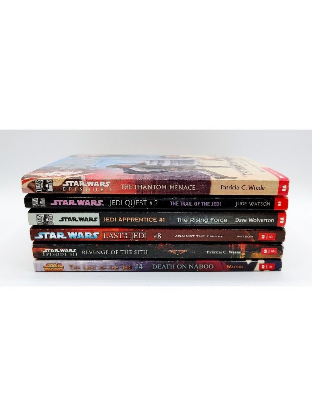 Lot of 6 STAR WARS Youth Chapter Books Novels